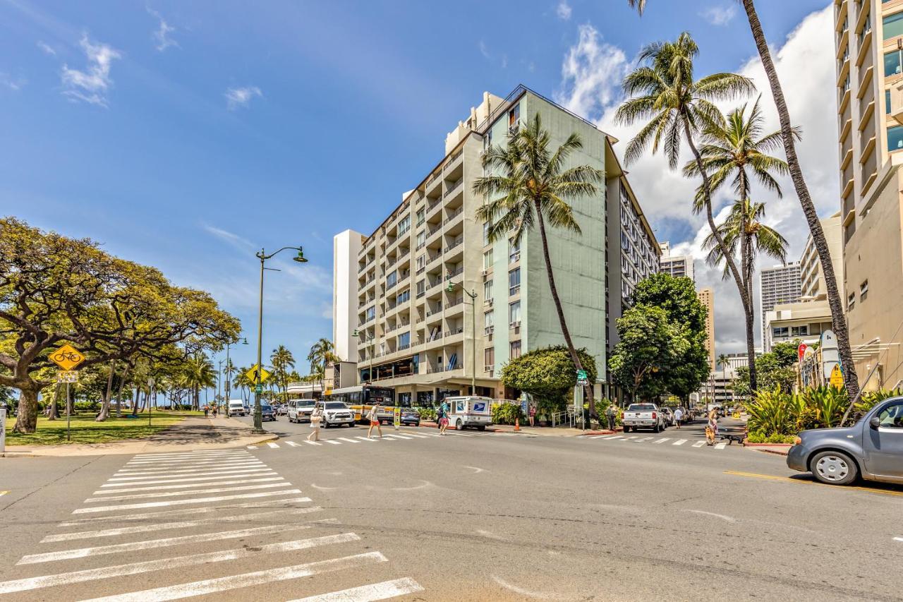 Inviting Waikiki Grand Hotel Room One Block To Beach! Honolulu Kültér fotó